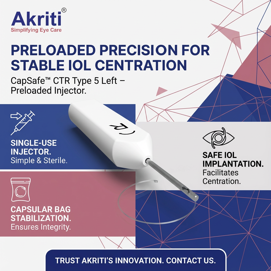 Preloaded Capsular Tension Ring Type 3 Left