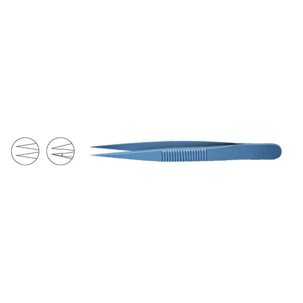 Jewellers Forceps Straight Fine