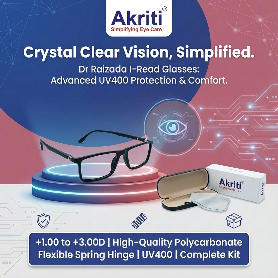 Near Vision Reading Glass +3.00D  Pk/300